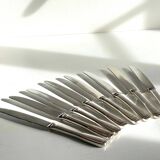 8 Table Knives A. Krupp Italy Vintage