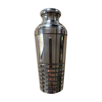 Beautiful vintage silver metal shaker
