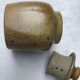 Pyrity sandstone pot M.Dumont sandstone from Puisaye St Amand