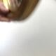Old golden witch mirror - 26cm