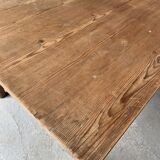 Old rectangular table - 1M40 - 2 drawers