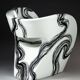 Smoke - Little Albert armchair by Ron Arad, hand painted, Signed Amane
