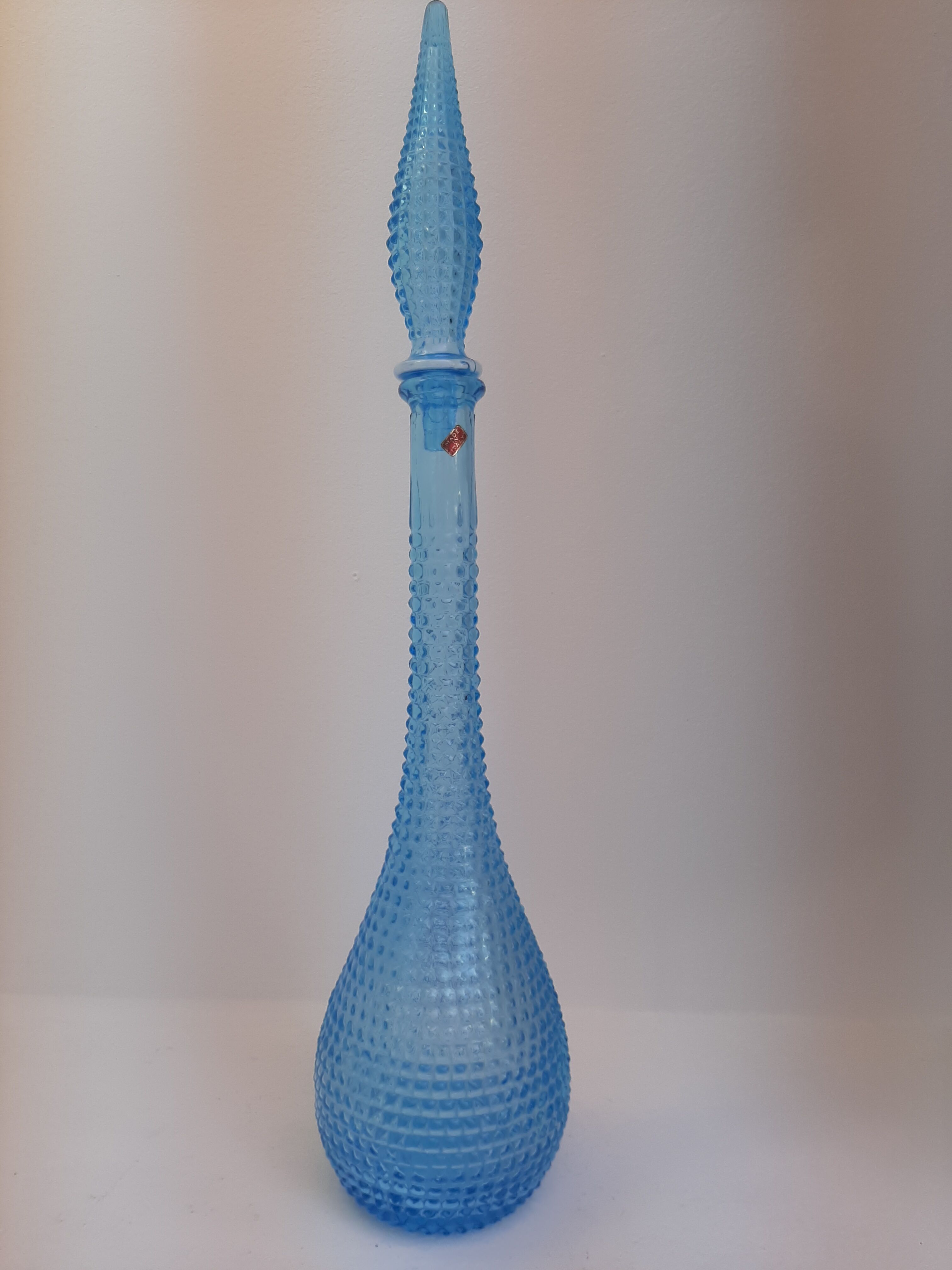 Italian bottle empoli blue