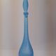 Italian bottle empoli blue
