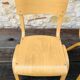 Pair of vintage children's chairs, curved wood circa 1950/1950