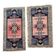 Set of 2 vintage handmade Turkish rugs 45x86 cm