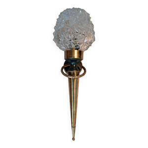 Applique en laiton doré