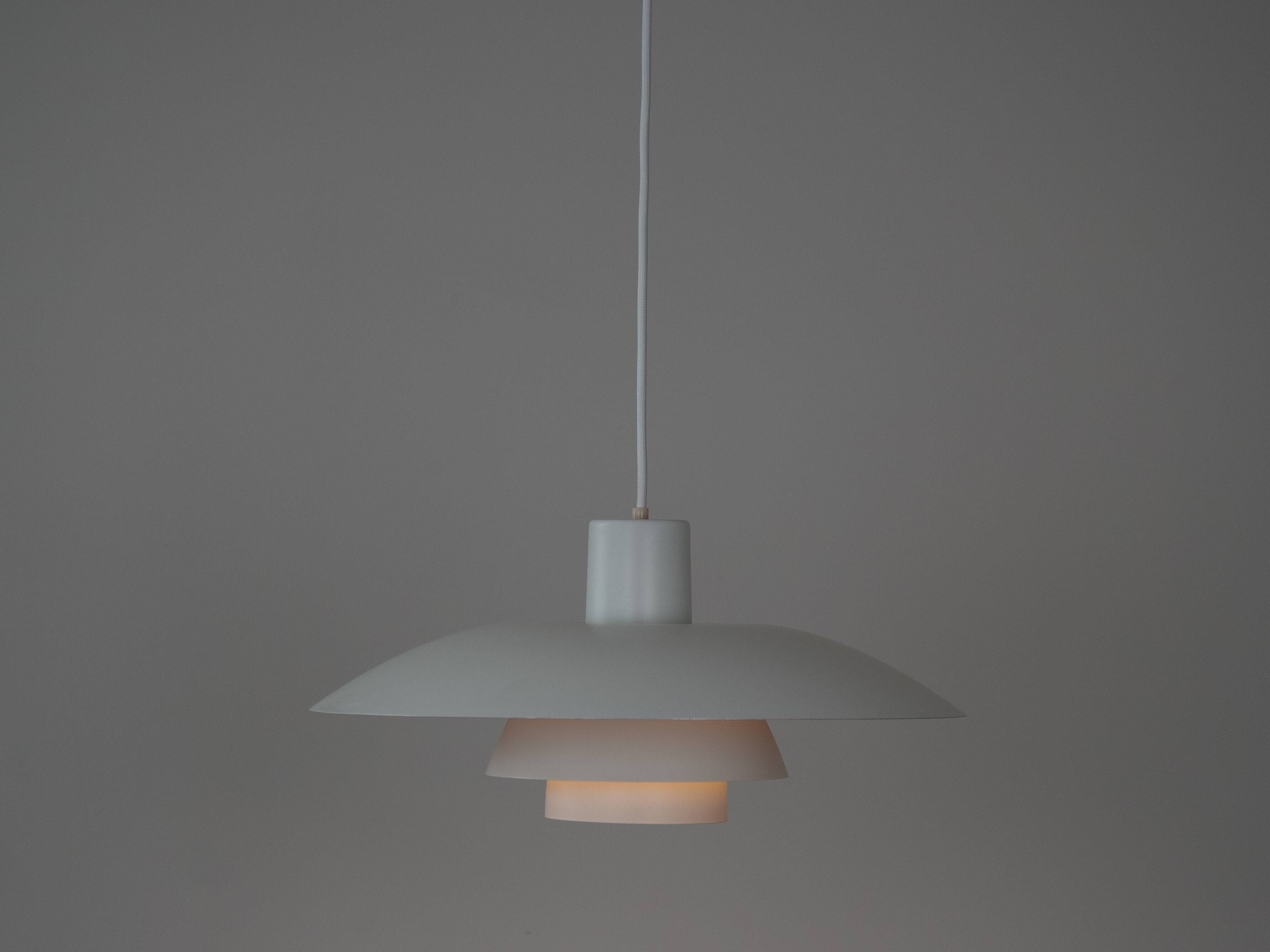 Danish vintage pendant lamp PH 4/3 by Poul Henningsen, Louis Poulsen, 1966