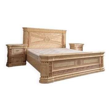 Arredoclassic melodia - italian bedroom made in italy - ivory and gold