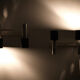 Set wall lamps 1970s dutch