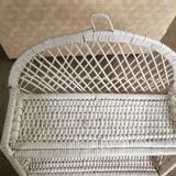 Rattan shelf