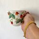 Porcelain tea cups made in England