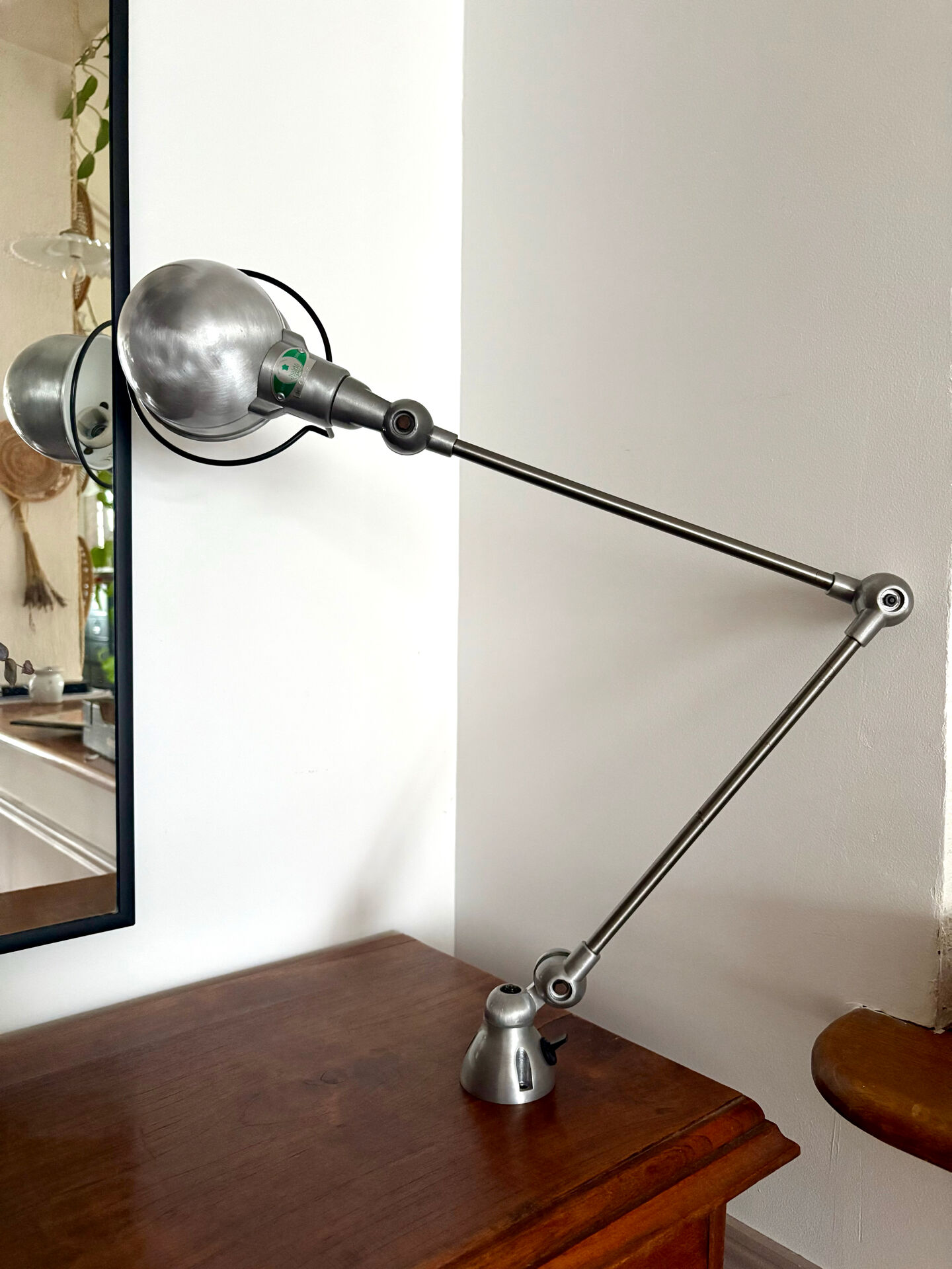 Lampe Jieldé Signal Édition Limitée 60 ans – Acier Brossé – N°6236