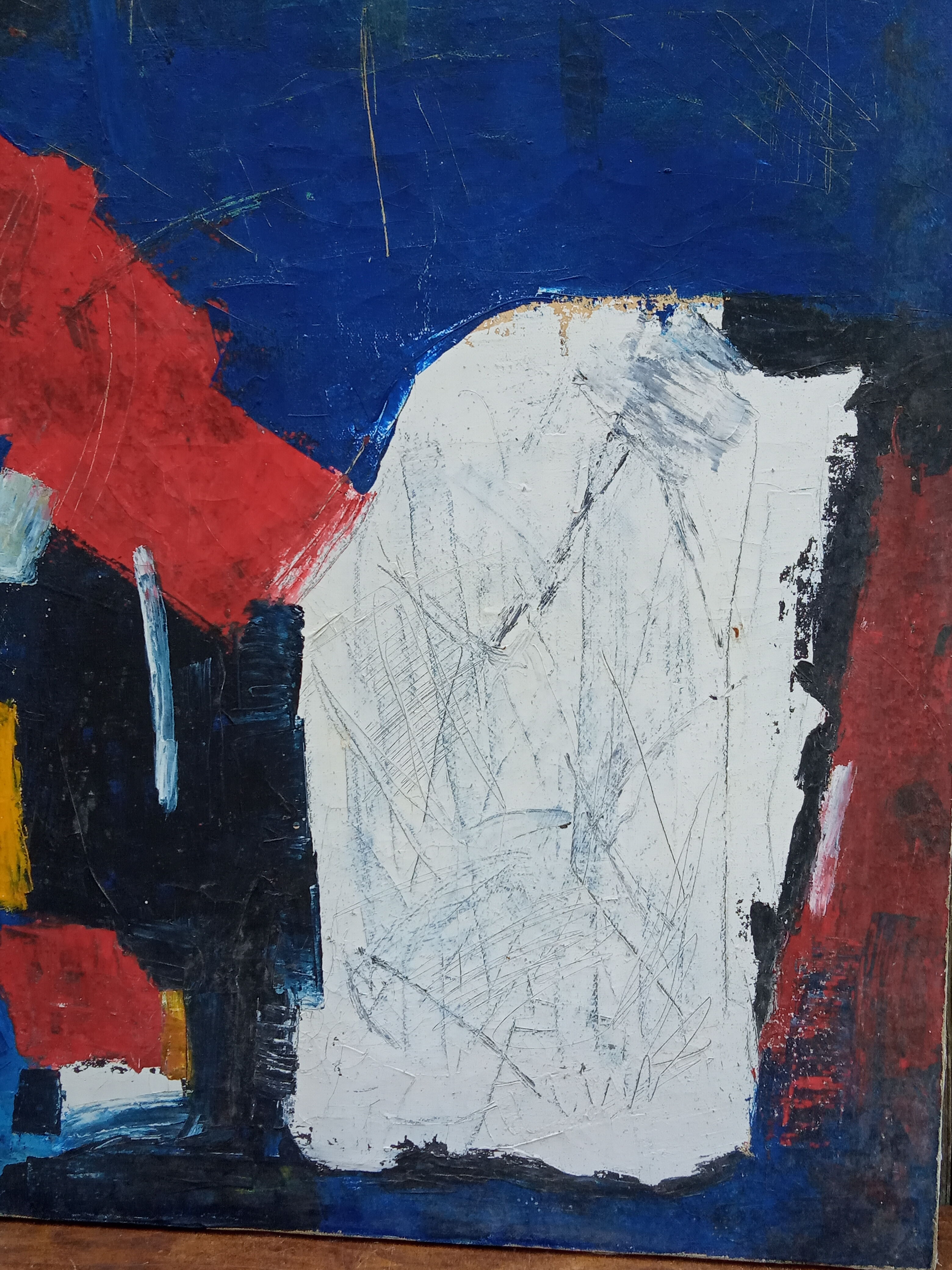 Abstract painting on canvas 65×81 cm