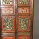 Chinese Cabinet in Red and Gold Lacquer