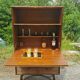 Vintage bamboo bar cabinet