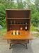 Meuble bar vintage en bambou