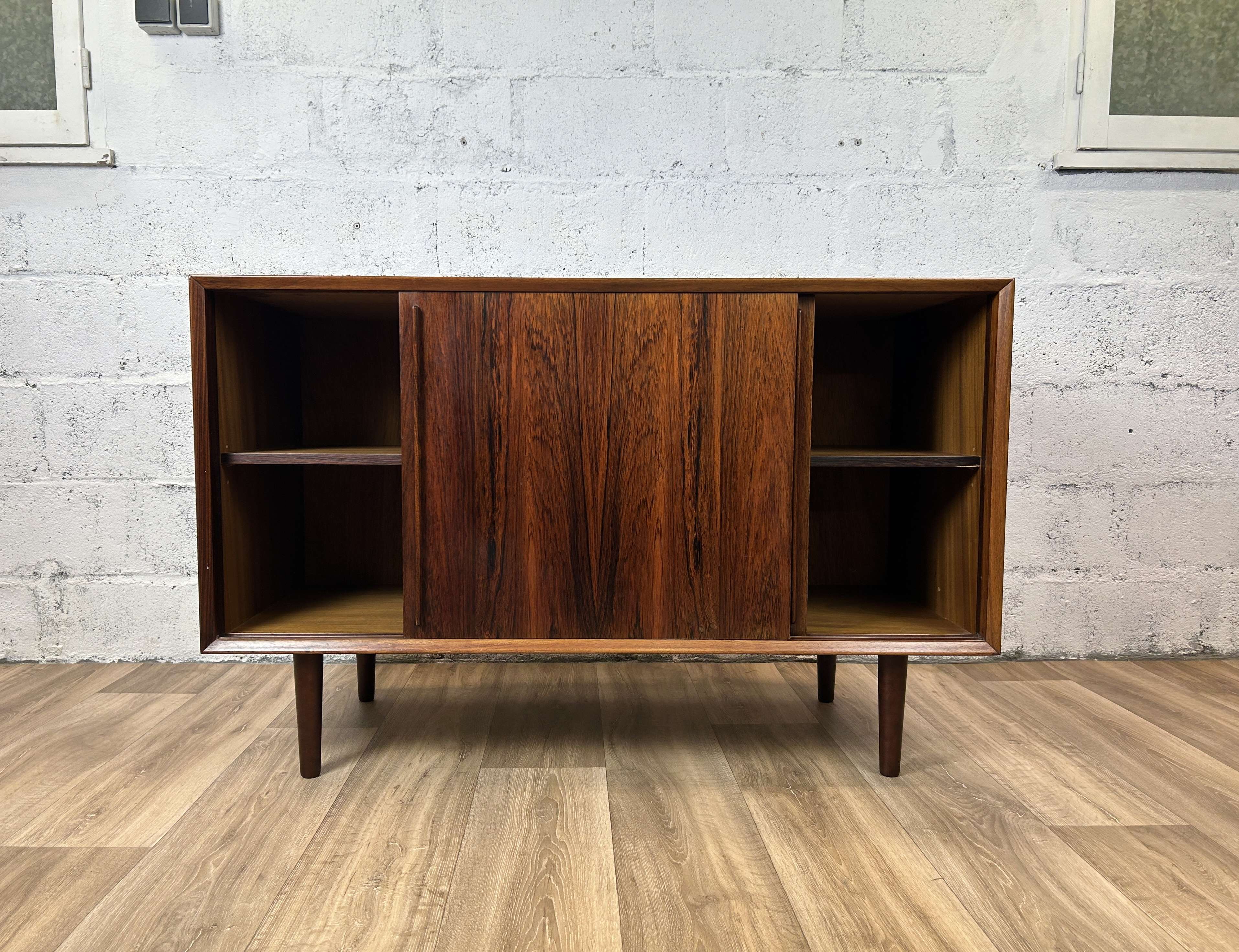 Vintage Scandinavian rosewood sideboard, 60s