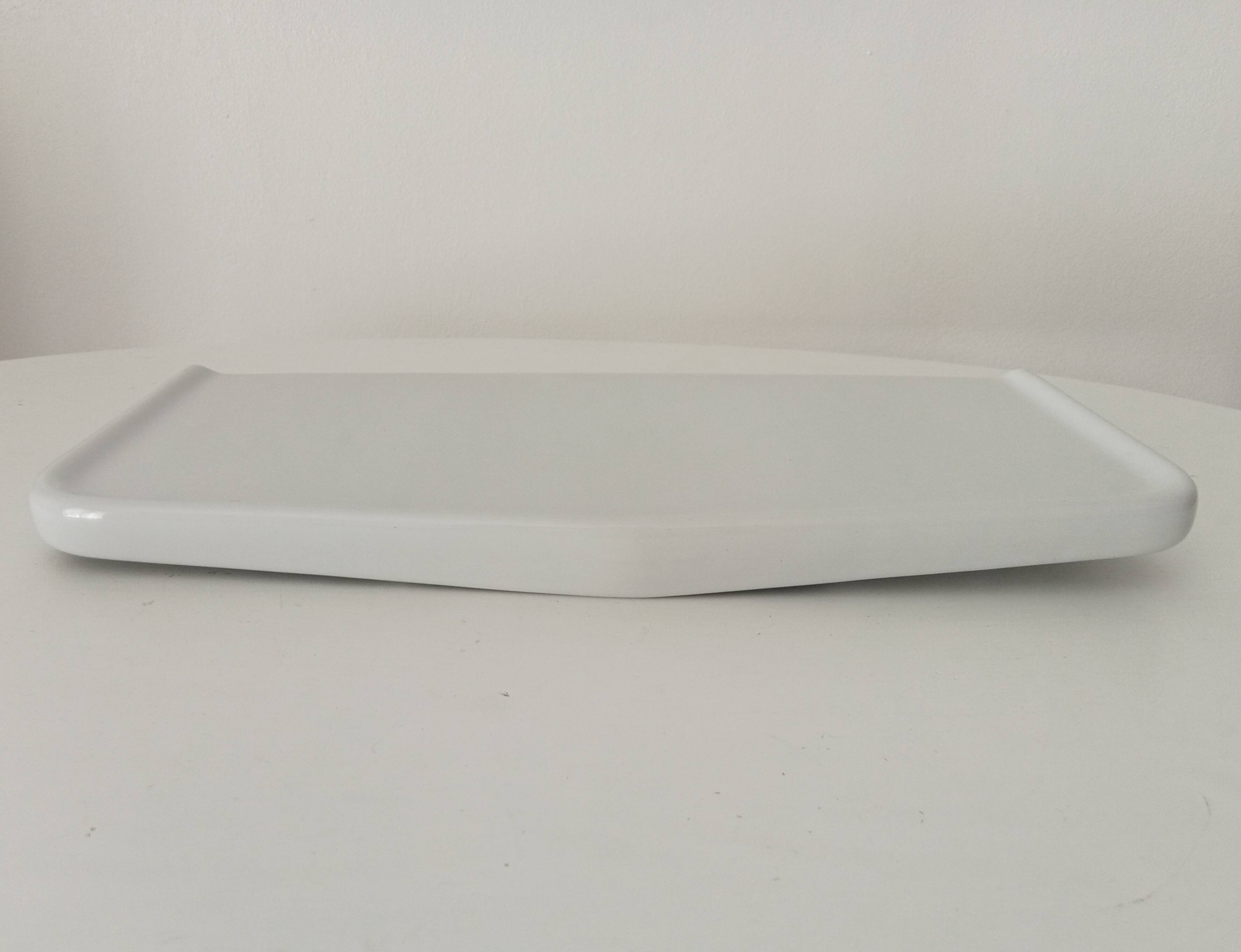 60s ceramic bathroom wall shelf