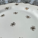 Set of 6 Limoges ULIM flat plates 1950