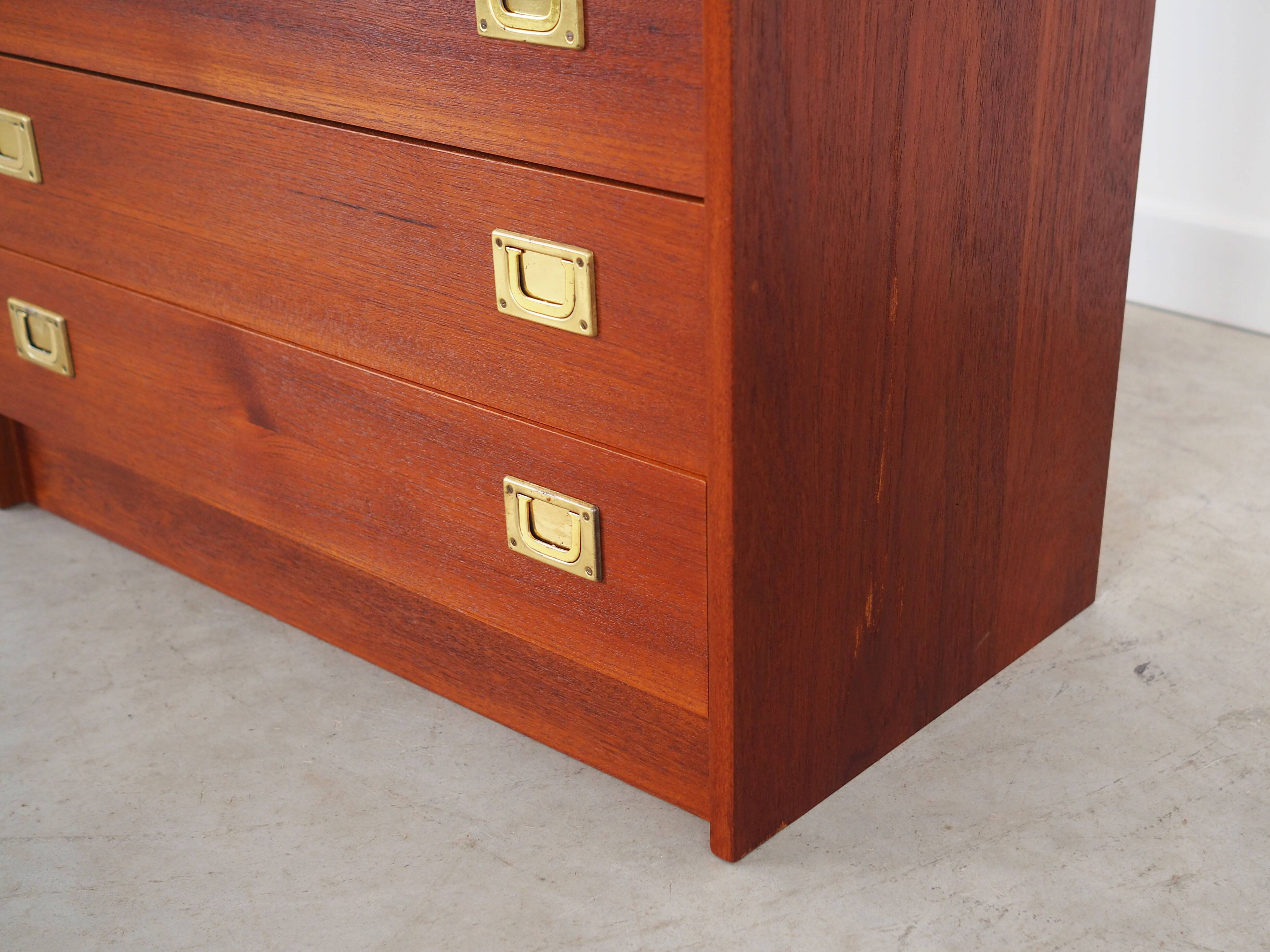 Commode en teck, design danois, années 1960, production : Danemark
