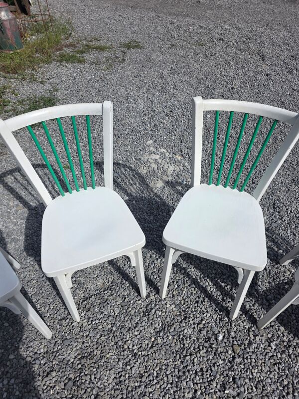 6 chaises bistrot Baumann
