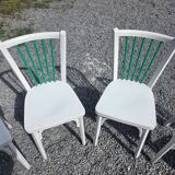 6 Baumann bistro chairs