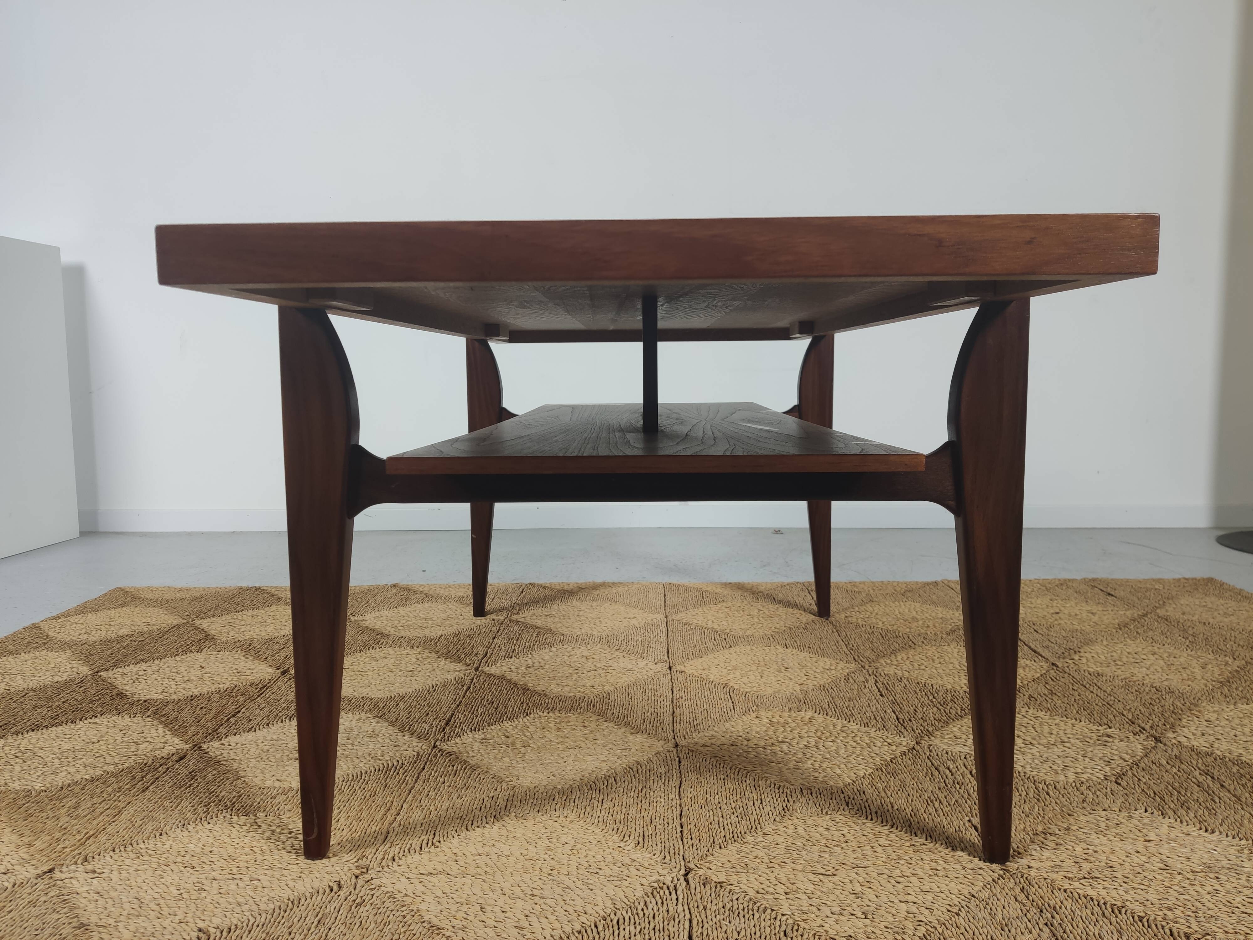 Scandinavian coffee table in teak, 1960s