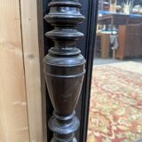 Miroir époque Napoléon III en bois noirci