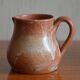 Théière et son pot à lait en grès
