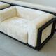 1973 “Cornaro” Sofa & Armchair Set by Carlo Scarpa for Simon