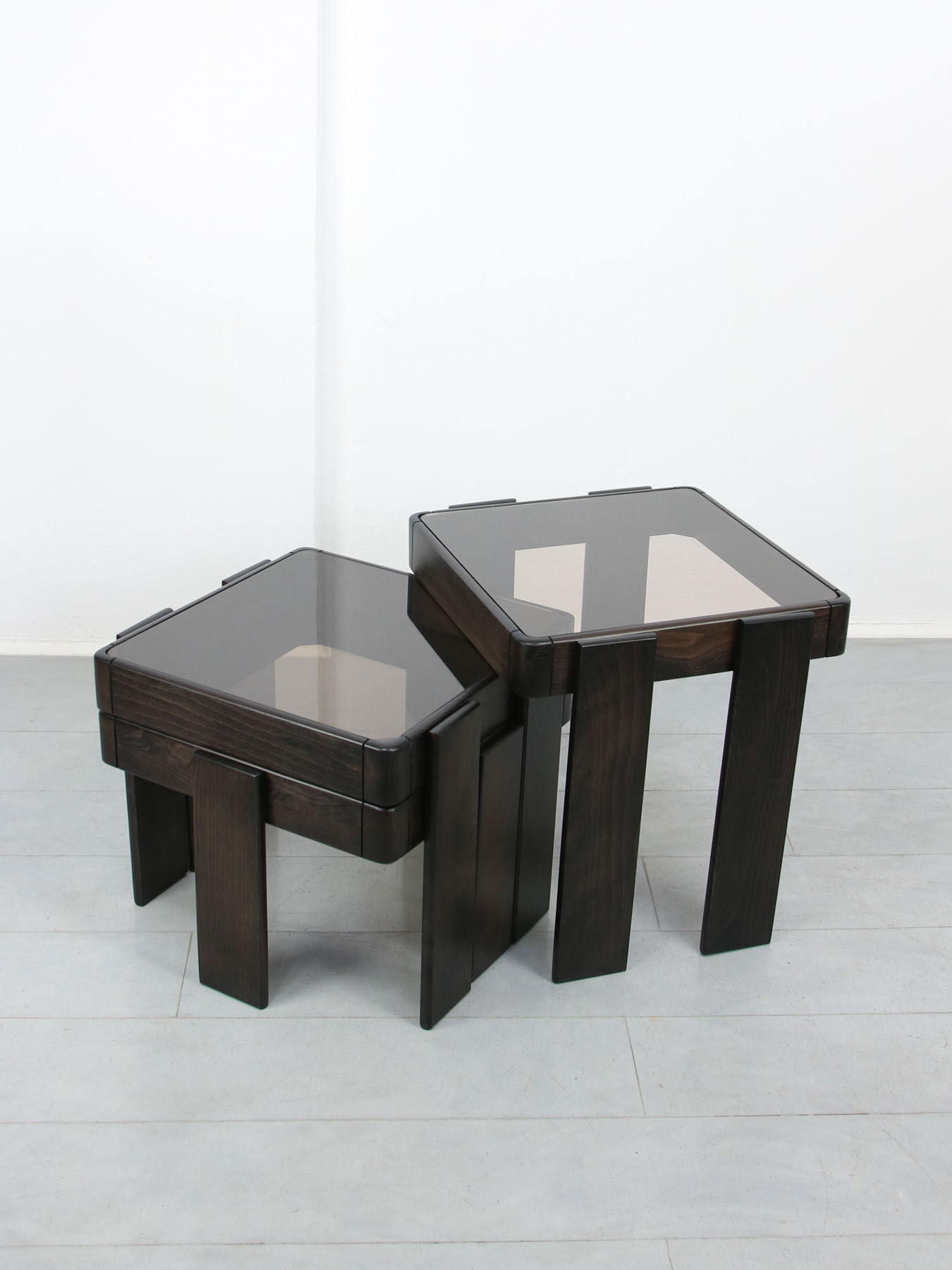 Coffee tables, Gianfranco Frattini, 1960