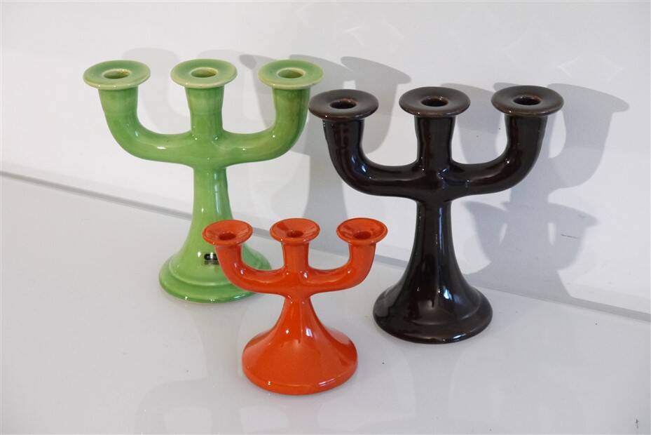 Set of candle holders from Guldkroken 1970