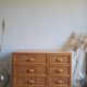 Rattan chest of drawers circa 1960s