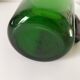 Vintage mint green glass Pichet VERECO, bakelite handle.