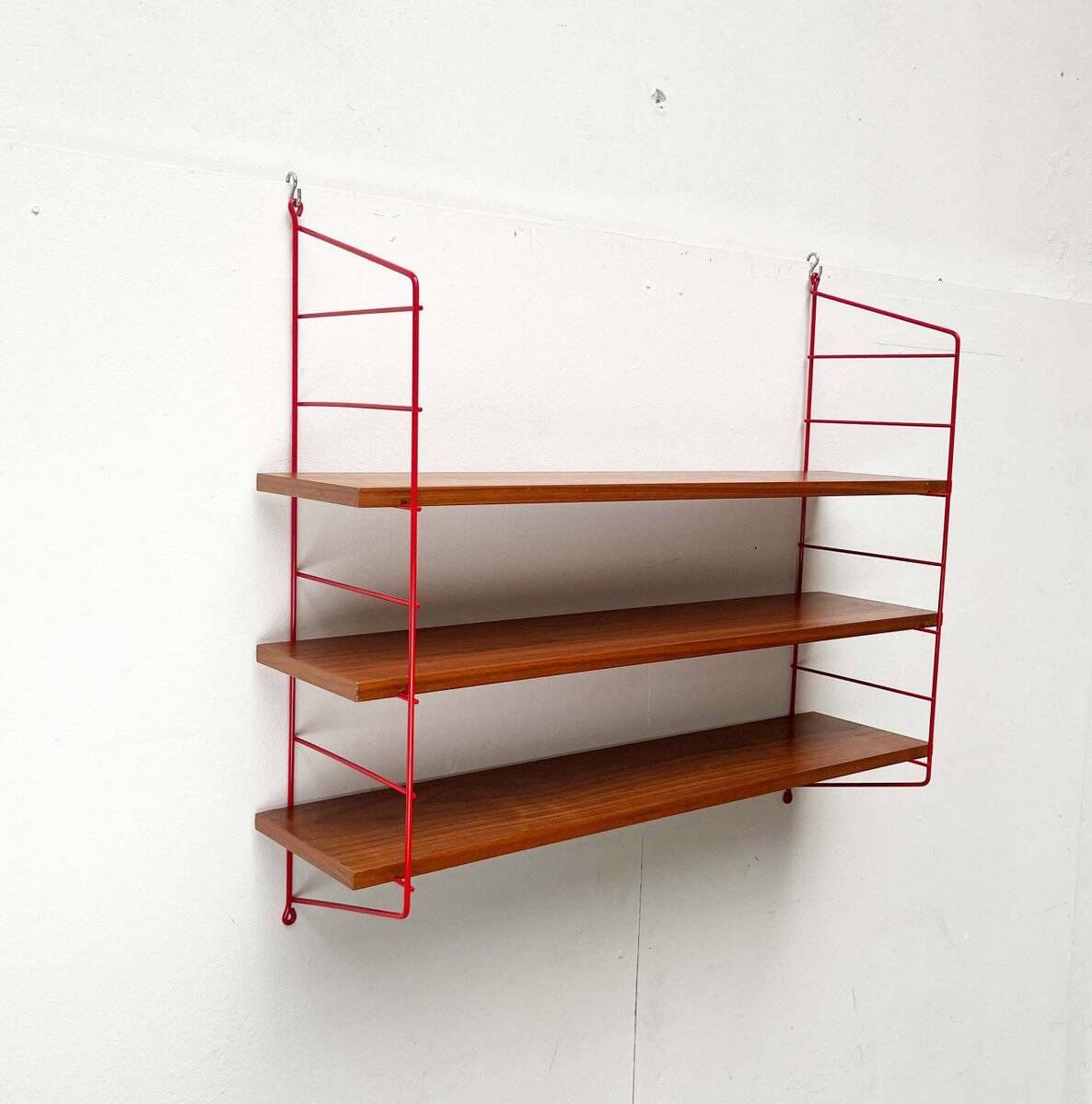 Teak Shelf Modern Mid-Century Cordon Rouge Style, 1960s