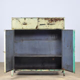 Industrial iron cabinet, 1960s