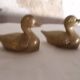 Brass ducks