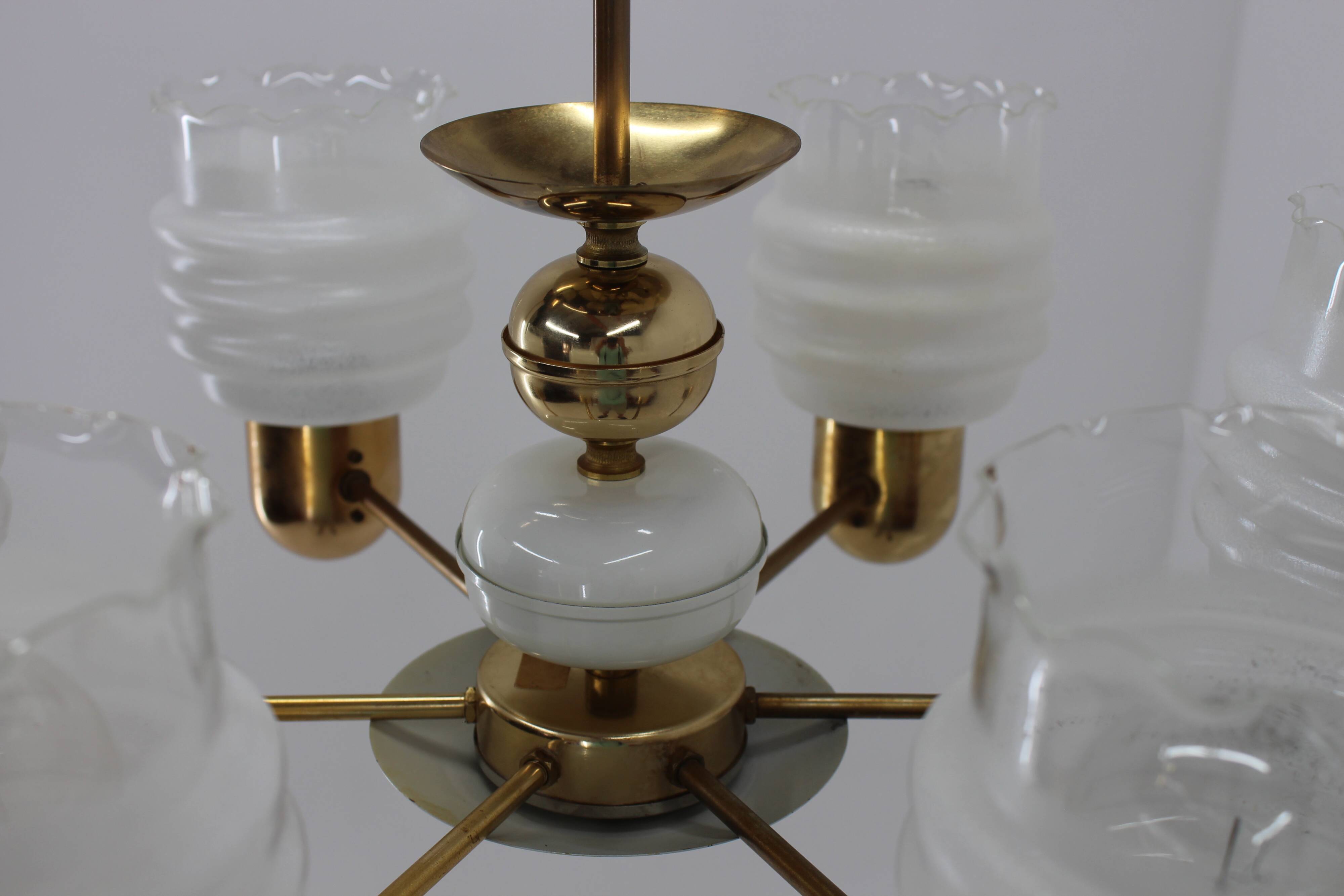 Mid-century chandelier by Kamenicky Senov, 1960‘s