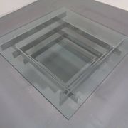 Sculptural Chrome Coffee Table by David Hicks, Italy, 1960s