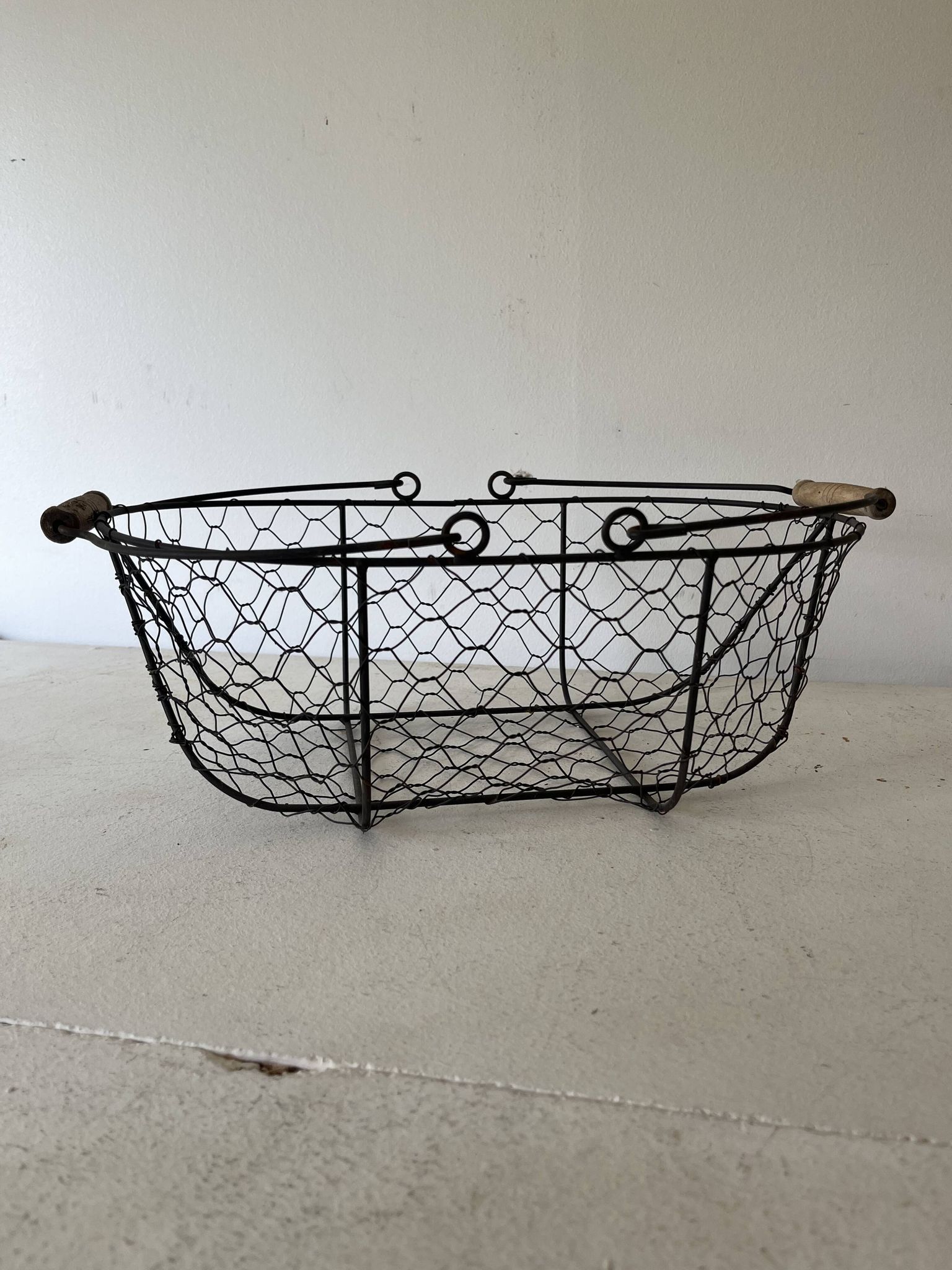 Panier en grillage grand format