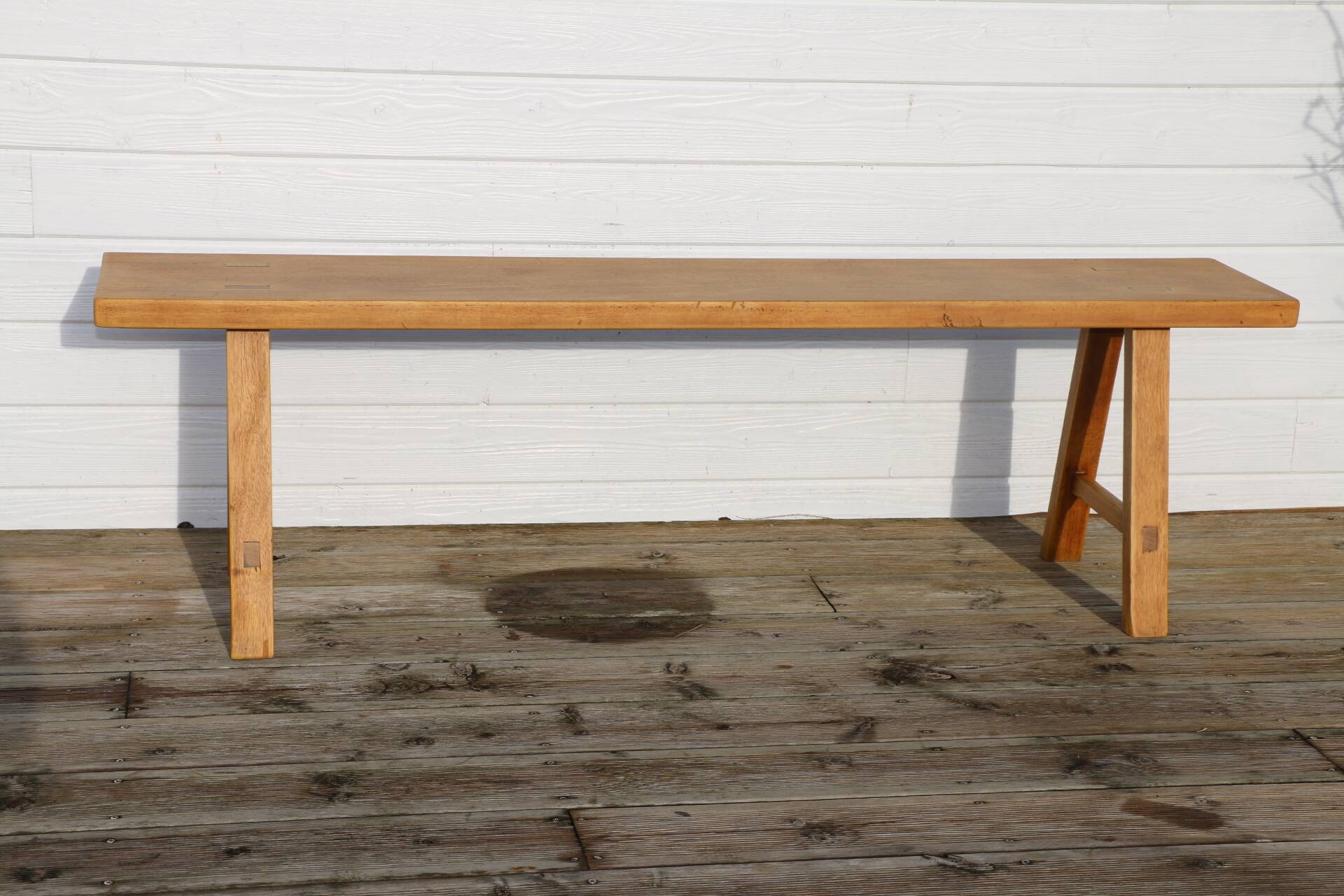 Banc en chêne massif 1500mm