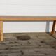 Banc en chêne massif 1500mm