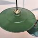 Set of 3 enameled sheet metal pendants