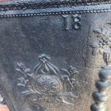 Fireplace plate