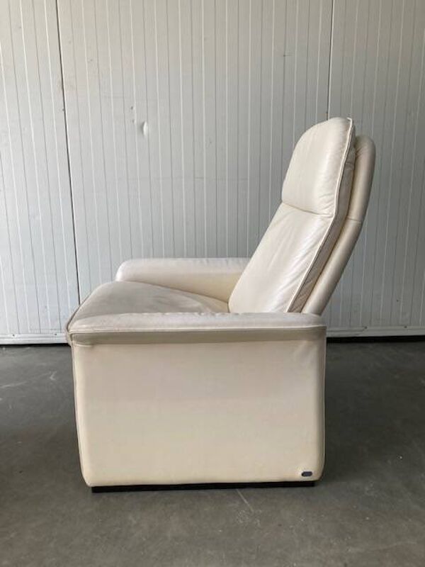 Exceptionnelle et rare paire de chaises longues réglables De Sede DS-50