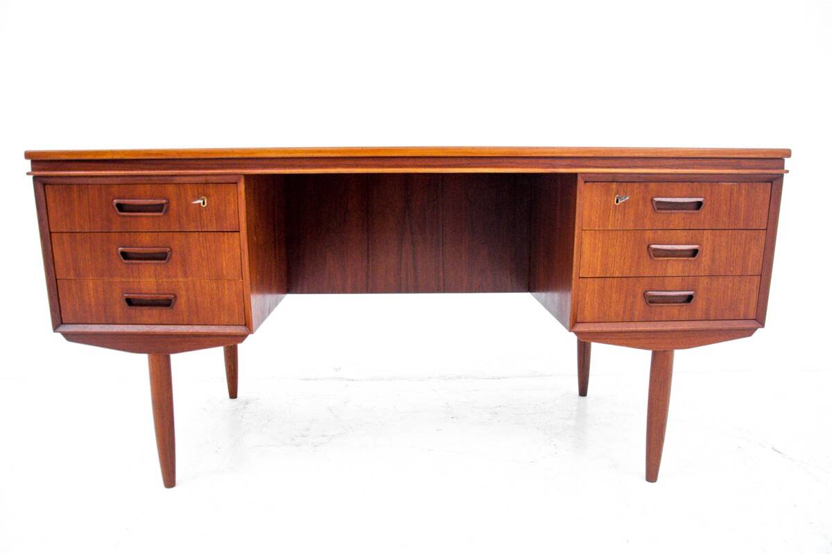 Teak desk, Denmark, 1960s