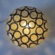 Iron or structured glass wall light by Limburg, 1960s, Germany.