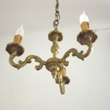 Bronze 3 light chandelier