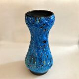 Vintage Seafoam Blue Artisan Vase